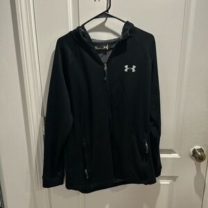 Under armour jacket. Black. Large